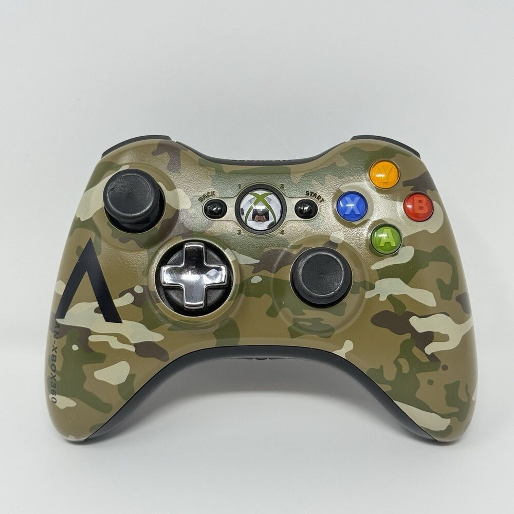 Microsoft Xbox 360 Wireless Controller Camouflage Tested